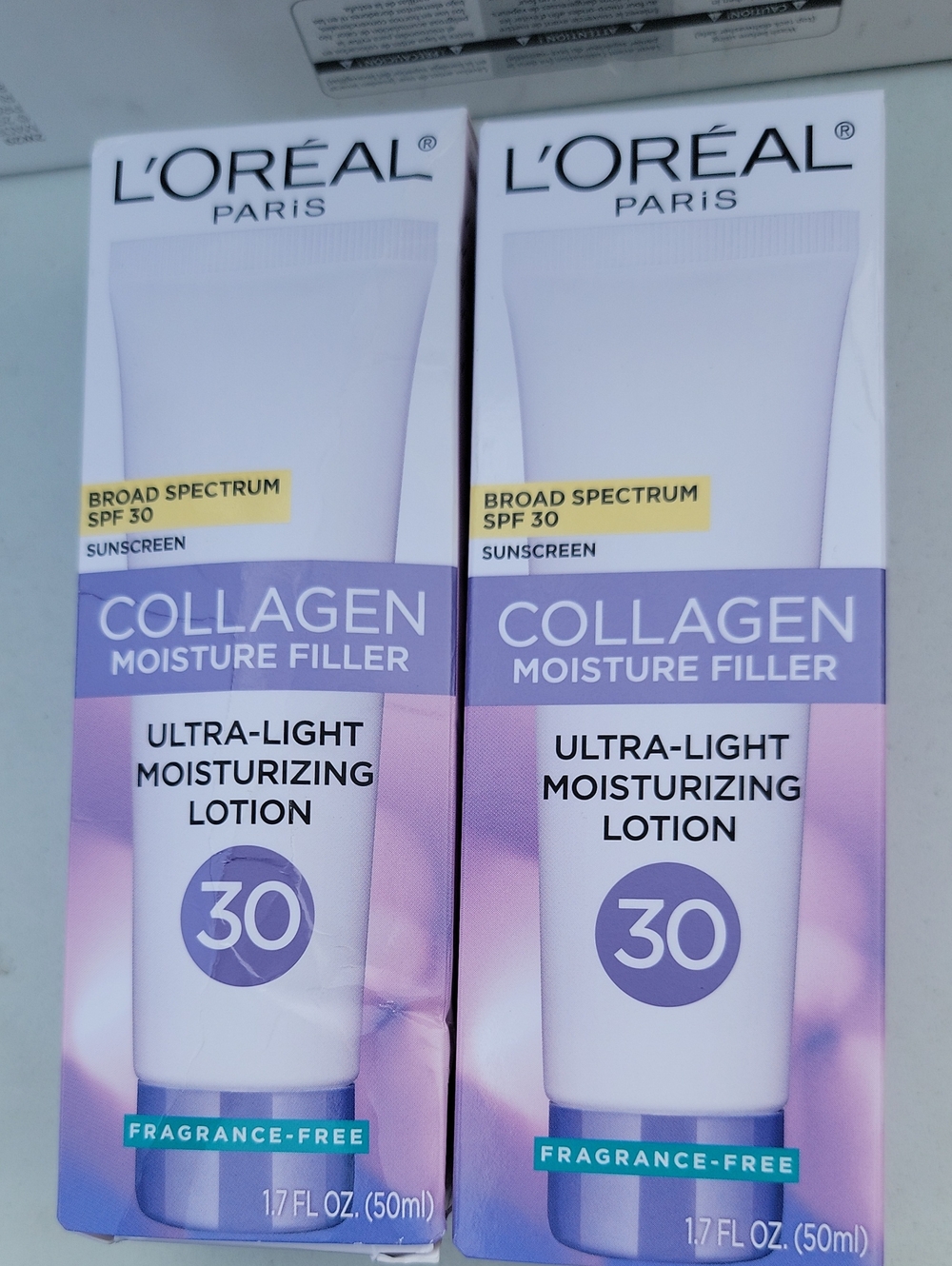 Loreal Collagen Moisture Filler Ultra-Light Moisturizing Lotion SPF 30 – Bundle